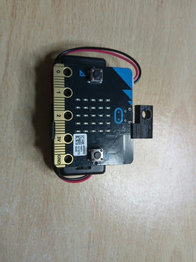 BBC microbit badge holder