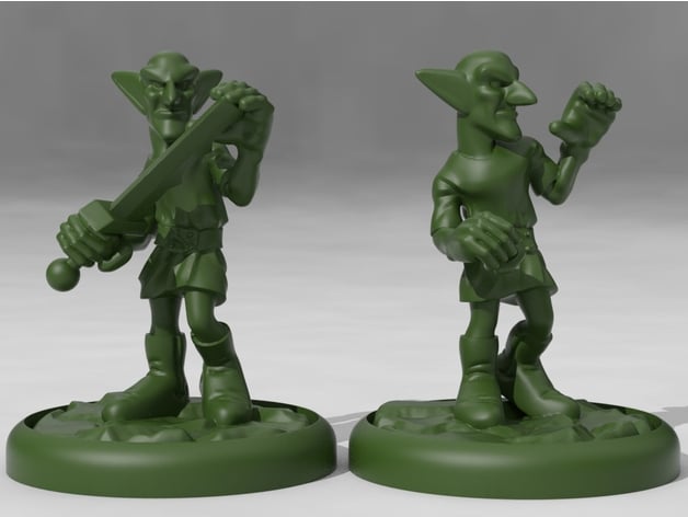 Image of Goblin Monk and Soldja