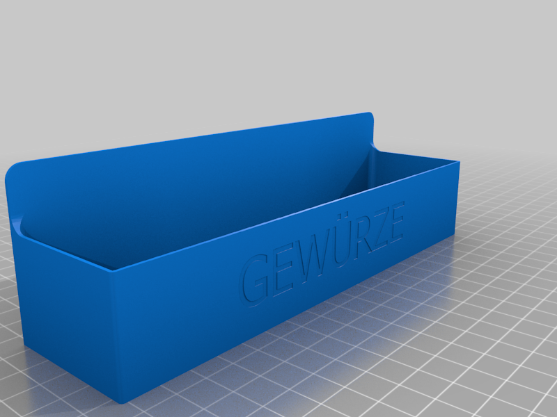 Gewürzregal / spice shelf Camper