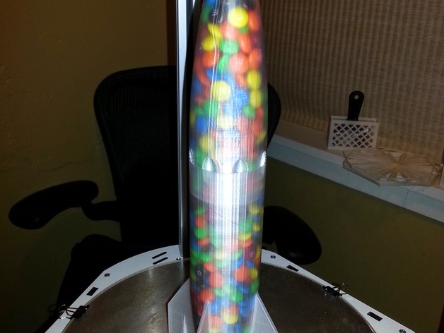 Candy filled rocket
