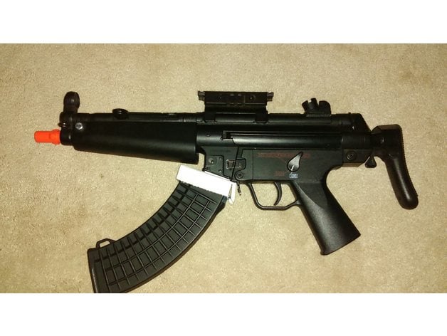 Airsoft MP5 Adapter For AK Mags