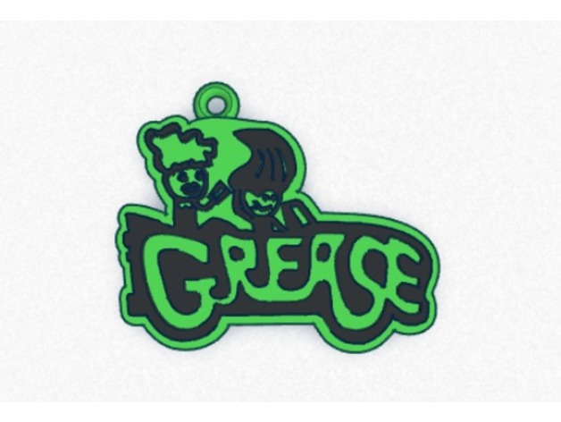 Grease Musical Theme keychain