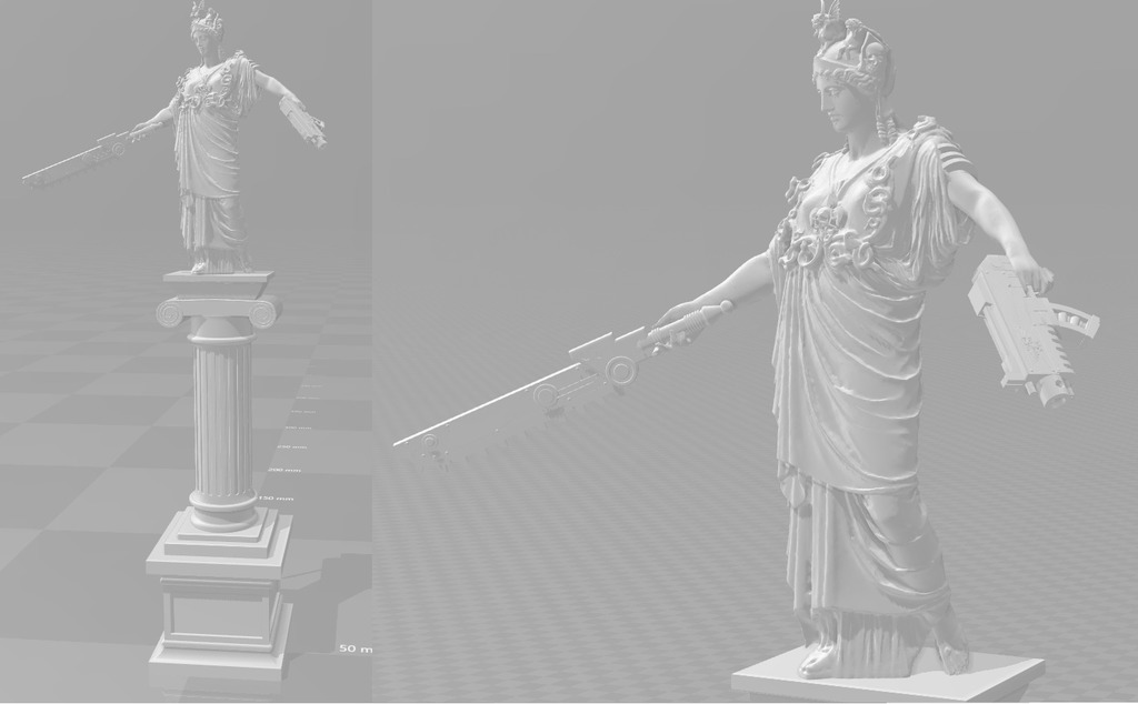 Soror Imperatoria WH40k - Statue