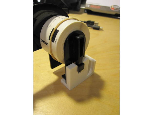 Roll holder for Brother QL-500 label printer