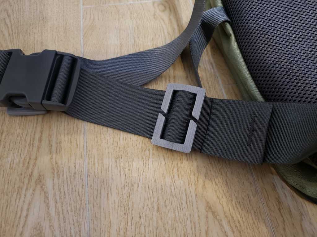 Quick Slide Keeper Buckle for Webbing Strap Belt 50mm