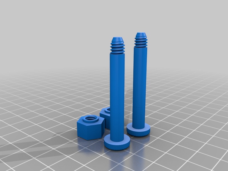 AR-15 Front & Rear Pins with End Caps