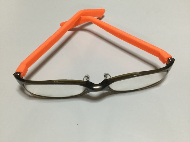 Eyeglass temple earpiece FreeFit replacement (FFT-015)