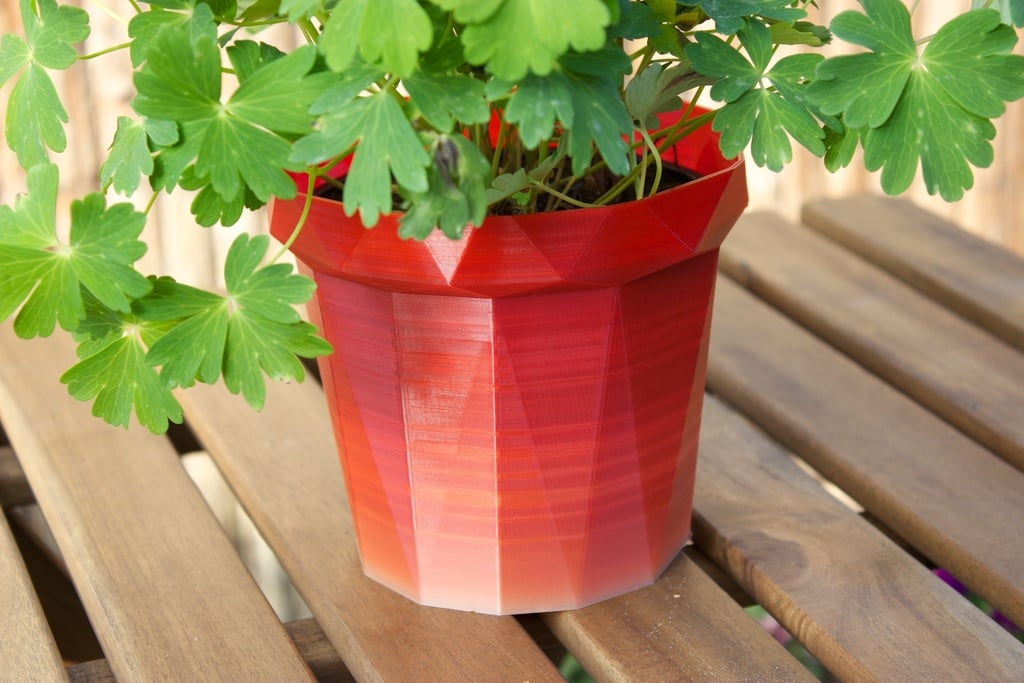 PrintPot! A cool 'meshed'-up flower pot!