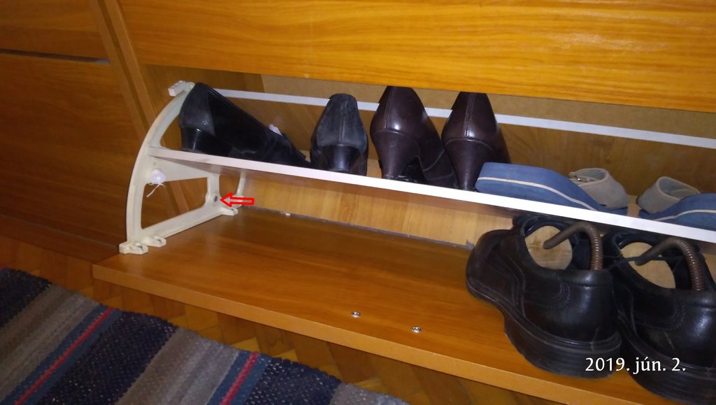 shoe cabinet component