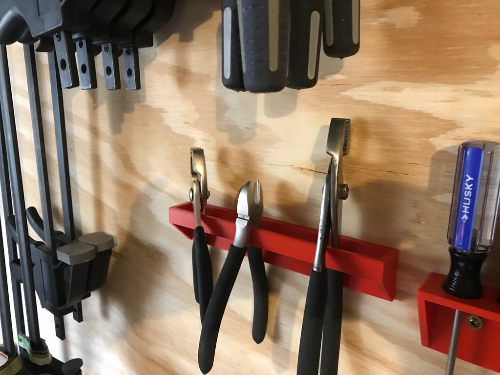 Wall Mountable Pliers Holder