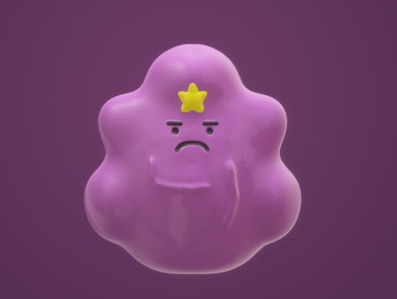 Lumpy Space Princess from Adventure time!