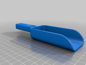 Ice Fishing Scoop 3D Print Model in Hand Tools 3DExport