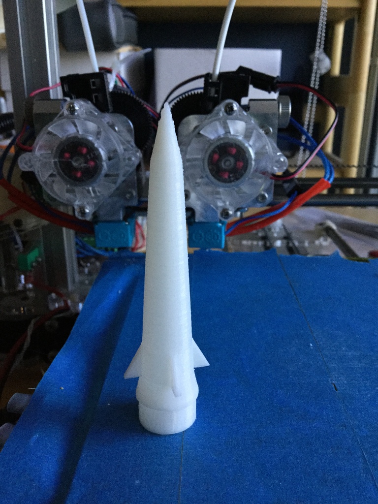 Pershing II Model Rocket Nose Cone