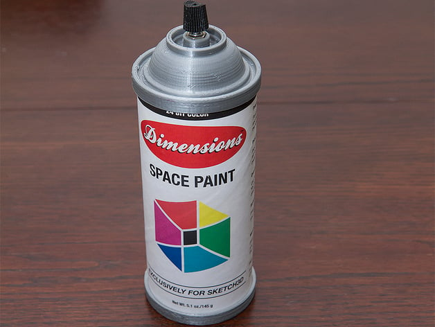 Spray paint can