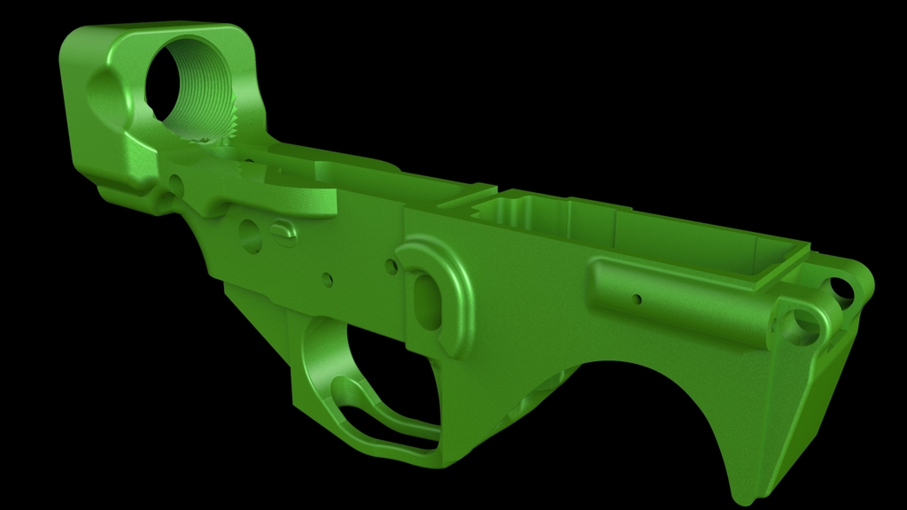 Hermes style Airsoft M4 Lower Receiver 