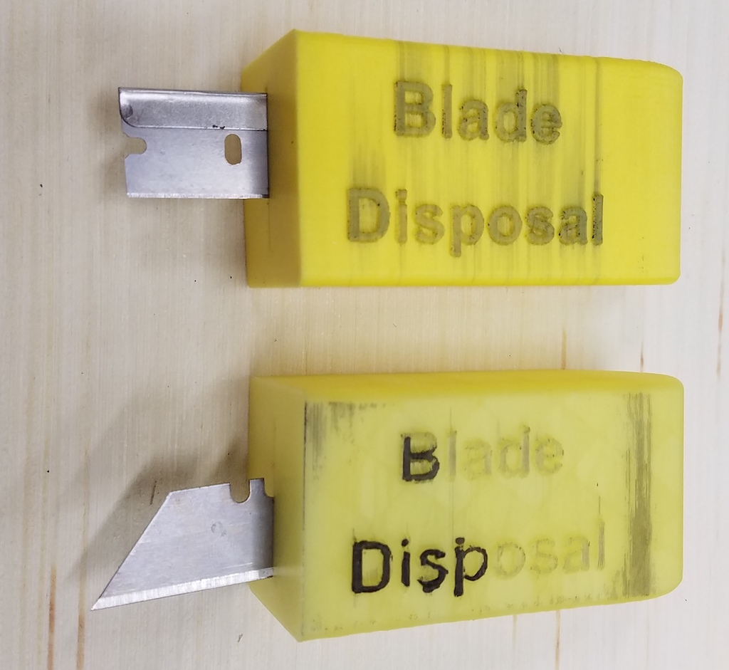 Blade Disposal Box