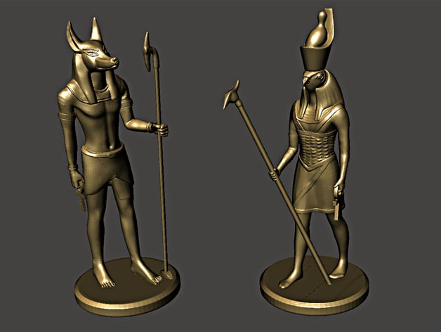 Horus & Anubis