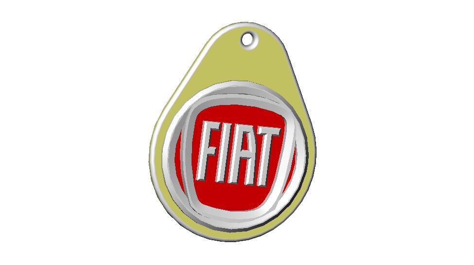 Fiat keyring