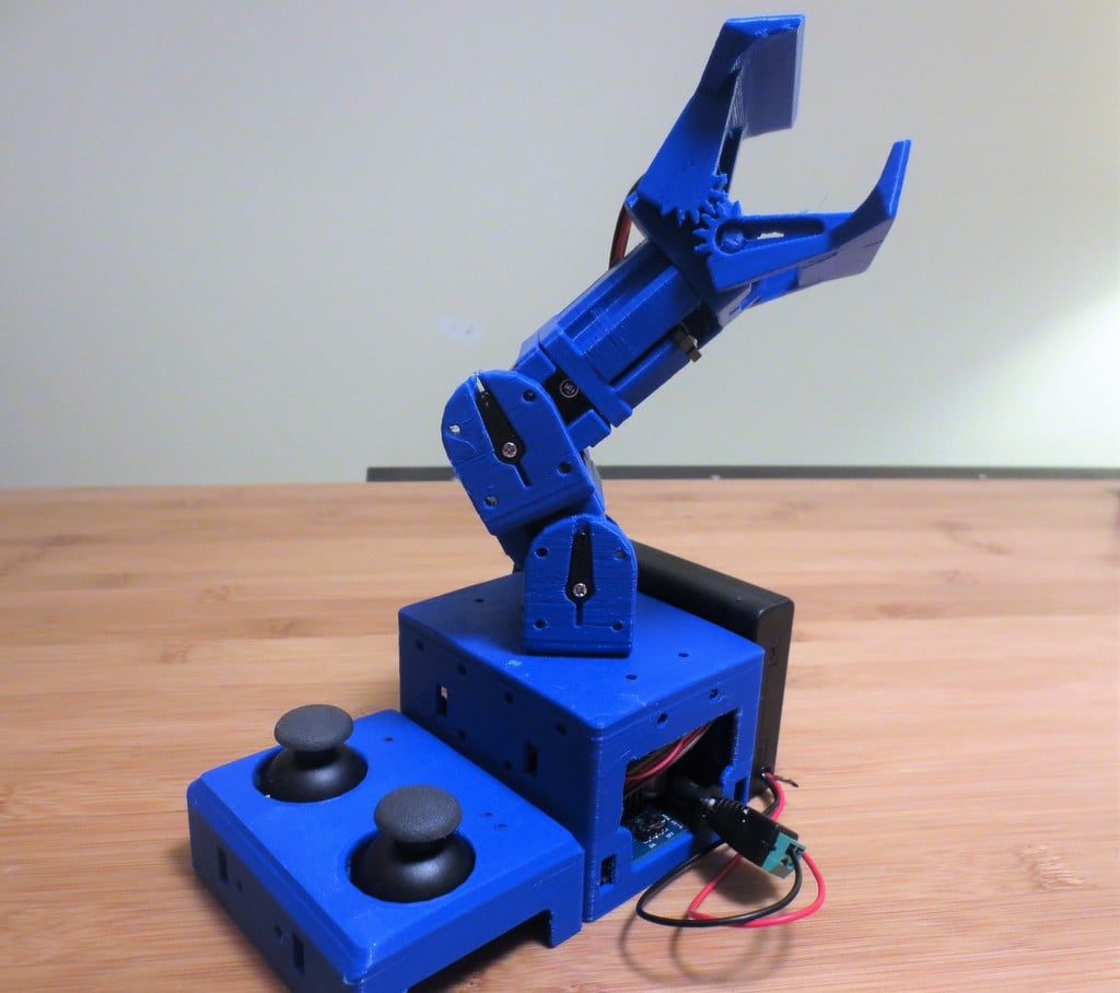 Jointed Arm Robot Gripper *Tiny_CNC_Collection