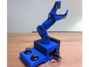 Jointed Arm Robot Gripper *Tiny_CNC_Collection