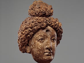 Head of a Buddha or Bodhisattva