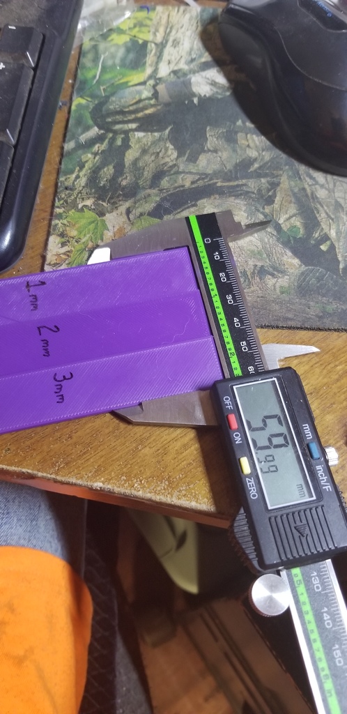 1,2,3mm feeler gauge
