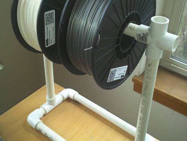 PVC Filament Spool Holder