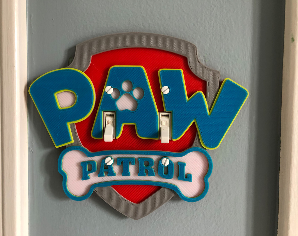 PAW Patrol 5 Color Light Switch