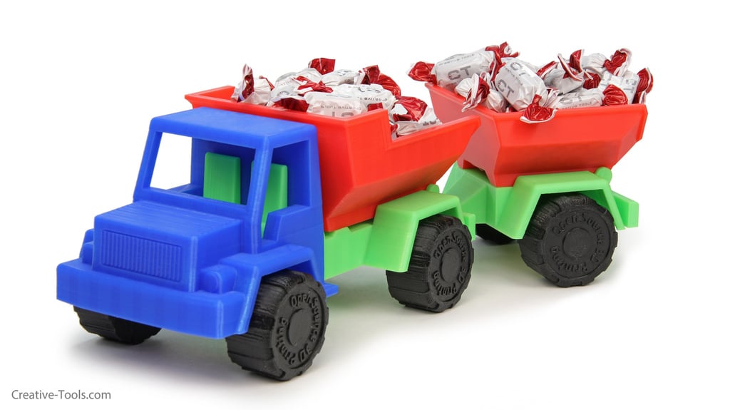 Toy Dump Truck Trailer
