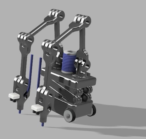 Building Print Bots - Printed Building Concept