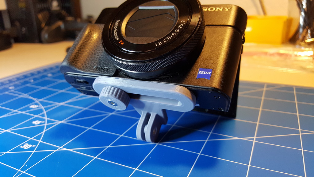 Offset Camera to GoPro mount adapter