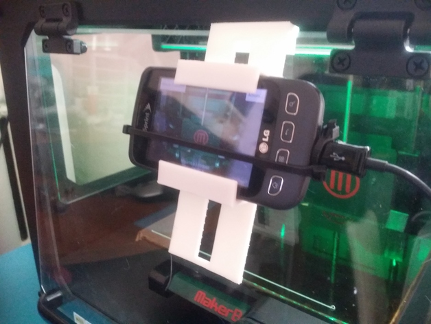 Makerbot Replicator 2x Universal Phone Mount