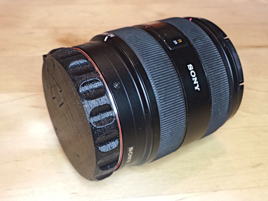 Rear Lens Cap with Bumper for Minolta/Sony A Mount