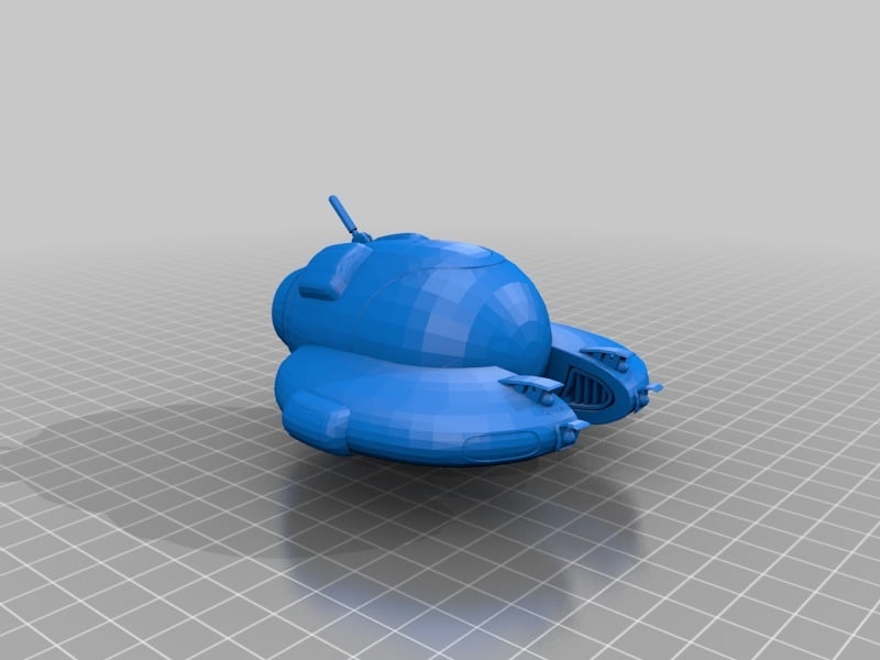 Seamoth from Subnautica - 3D printable