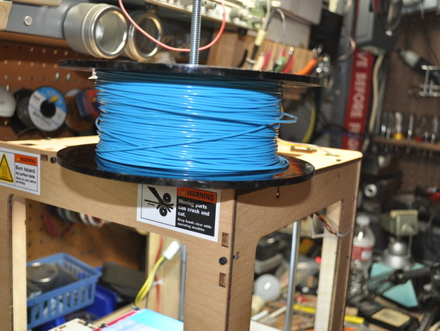 A simple top-mounted Spool Holder
