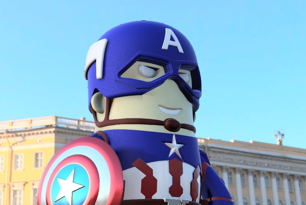 Mini Captain America - Civil war edition