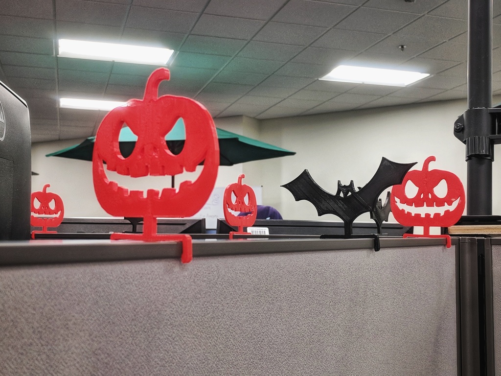 Halloween Bat for 50mm Cubicle Wall