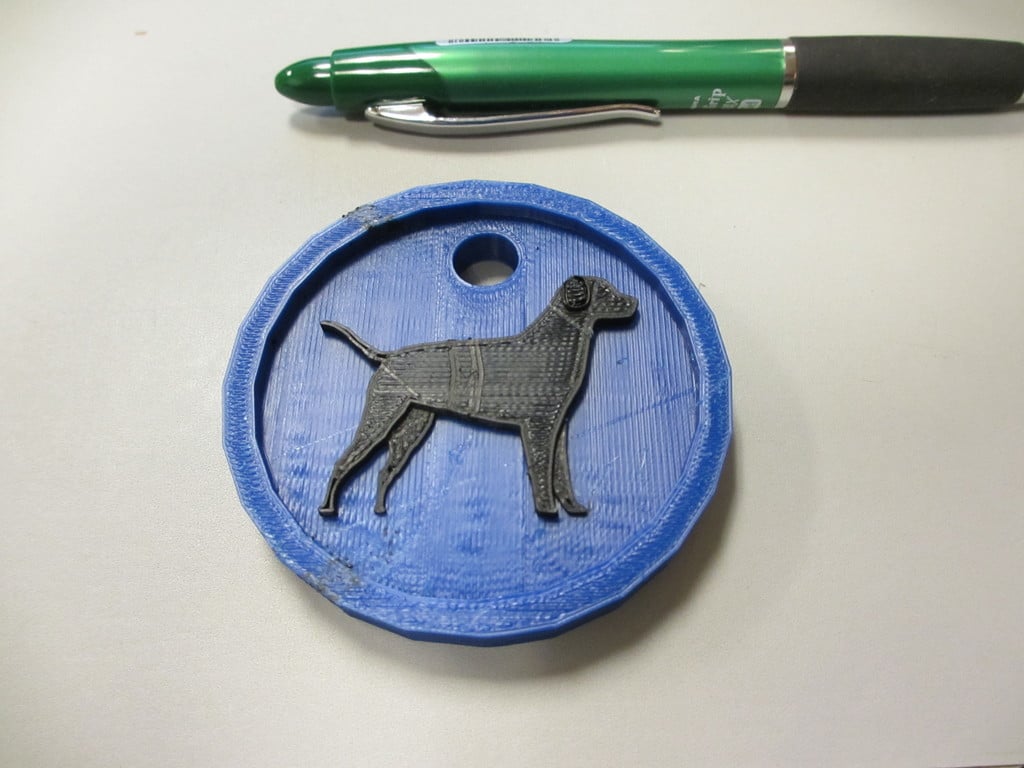 Dog Keychain
