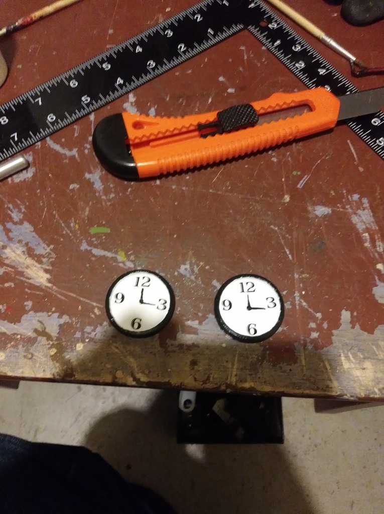 RC 1/10 Scale Garage basic Wall Clock