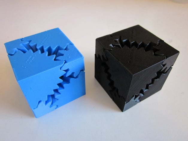 Screwless Cube Gears