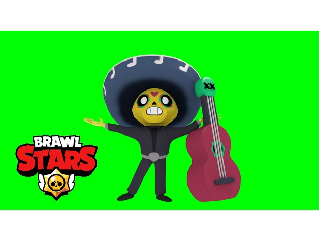 Poco Brawl Stars By Optimusdwb Thingiverse - brawl stars guitar