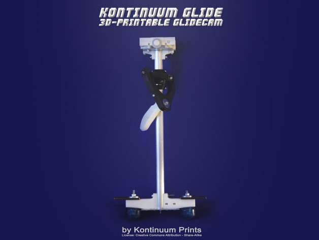 Kontinuum Glide. The 3D-printable glidecam