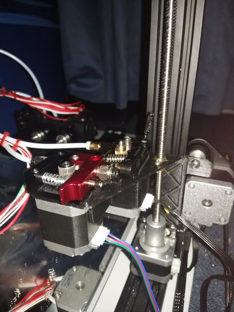 CR-10 Dual extruder drive motor connector
