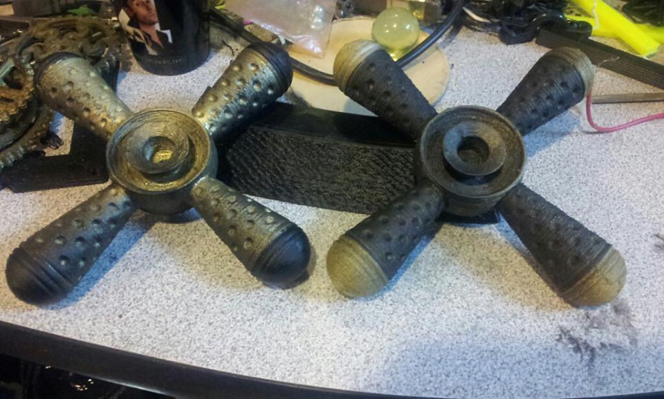 Steampunk-ish Handle/valve knob