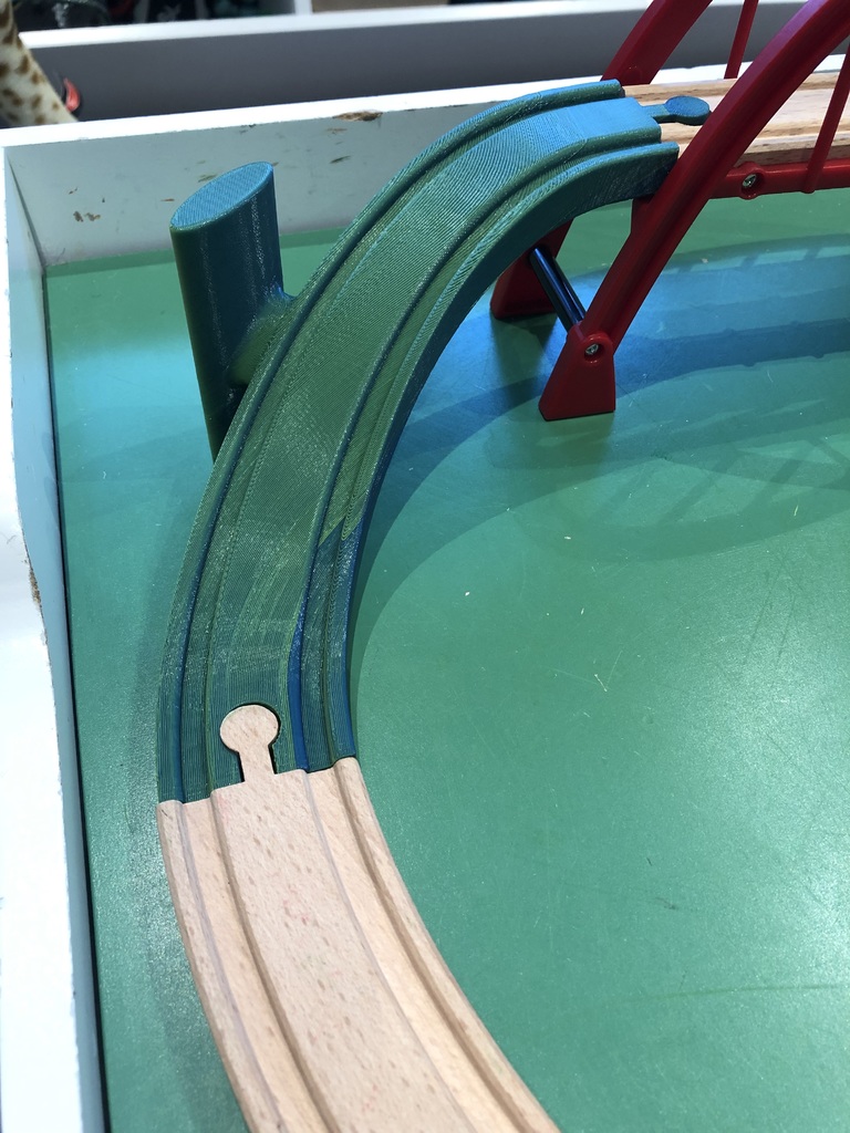 Curved Incline Brio Track