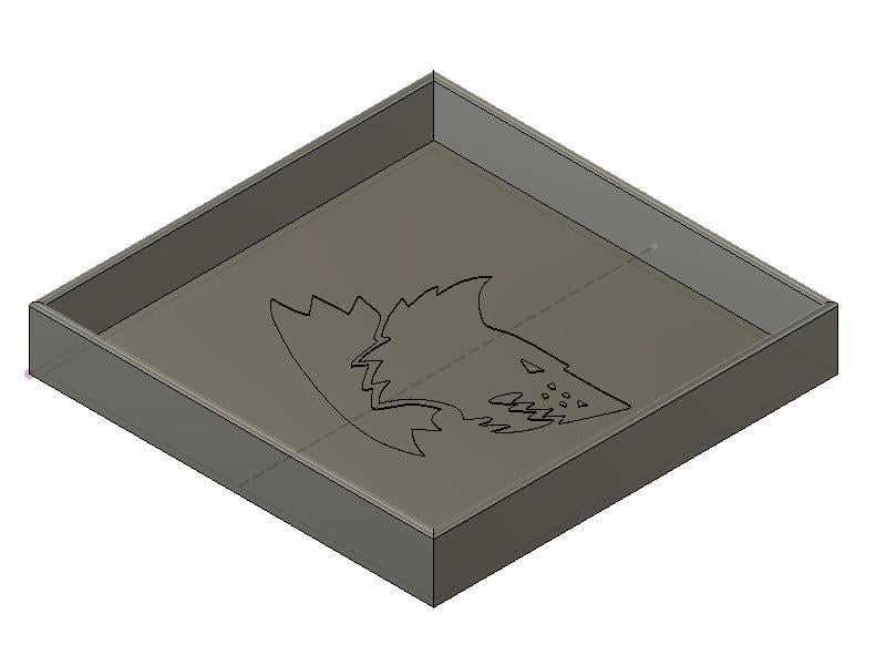 Dice Tray (Space Wolves)