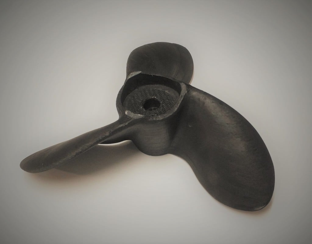 3D Printed Outboard Propeller 