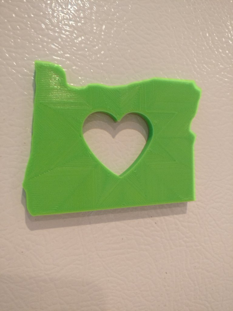 For the Love of Oregon Refrigerator Magnets