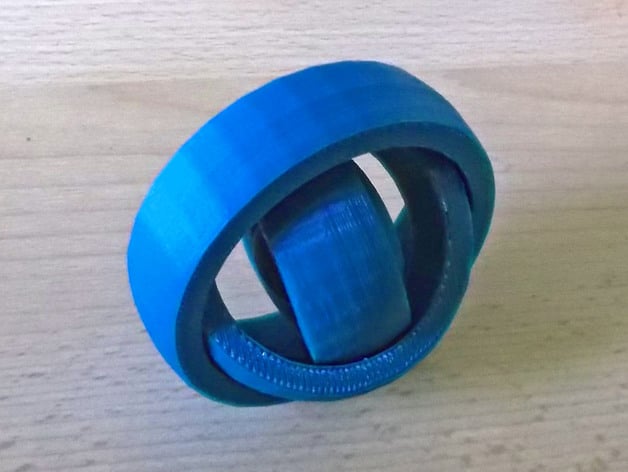 Rotating Rings Toy