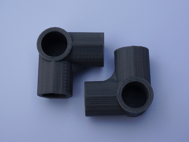 3-Way Elbow, 1/2 Inch PVC Pipe Fitting Series #HalfInchPVCFittings - UPDATED 2015-02-02